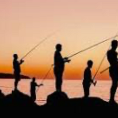 River hunt fishing