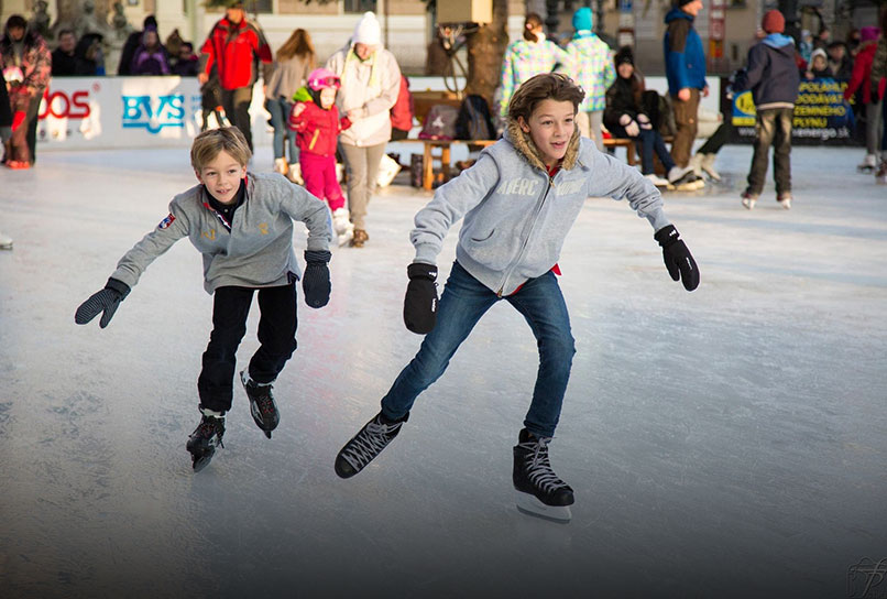 ice skating