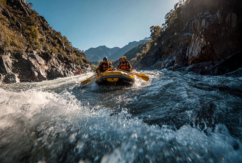 white water rafting