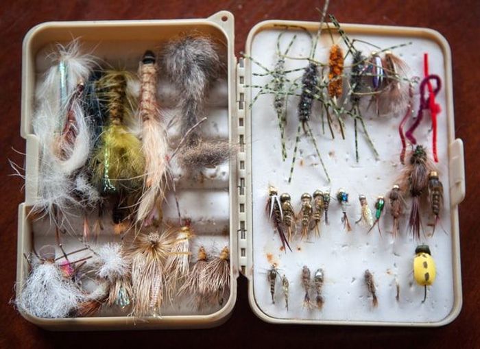 Tackle Box with Baits and Lures