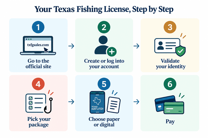 Get Your Fishing License in Texas