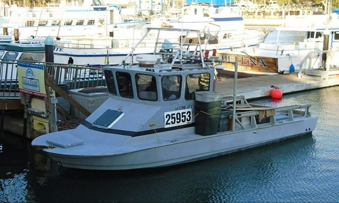 charter boat at dana point harbor