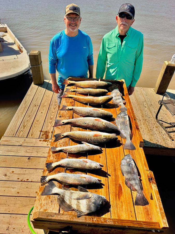 Fish caught in Matagorda Bay, Texas