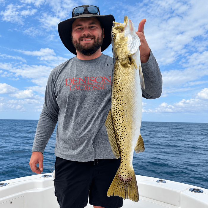 speckled trout fishing in crab island