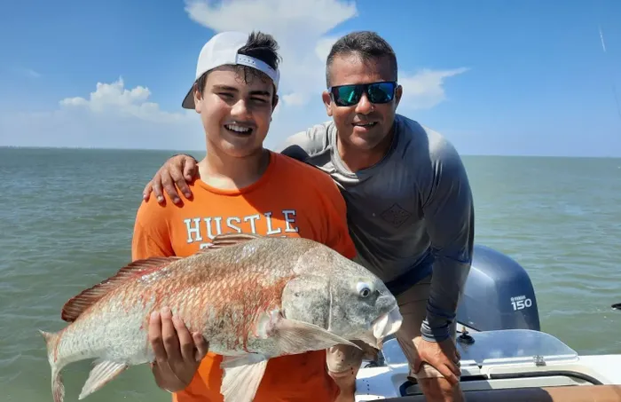 Fishing below 17 in Texas