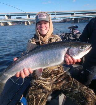 Big catches on Grand River today!