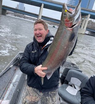 Perfect day for fishing in Michigan!