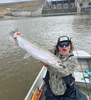 Catching trout on Lake Michigan waters
