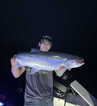 Salmon runs bring the lake to life.