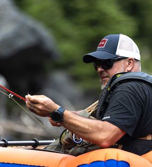 Dynamic raft fly fishing preparation