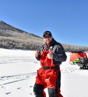 Peaceful days on Colorado’s frozen lakes