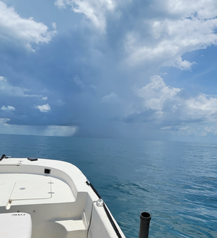 Conquering the high seas with a variety of techniques in Placida FL.