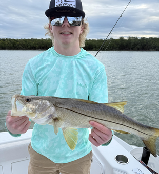 Relaxing day on the water with a few bites.