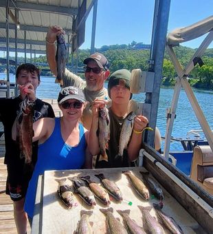 Rainbow trout success in Branson MO!