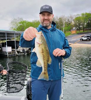 Nice Branson spotted bass makes for a great day!
