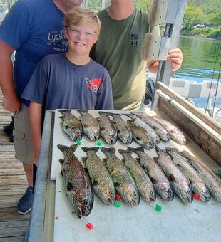 Rainbow trout success in Branson MO!