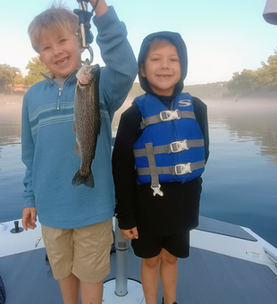 Fresh rainbow trout from Table Rock Lake!