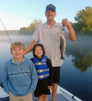 Successful fishing trip at Table Rock Lake pays off!