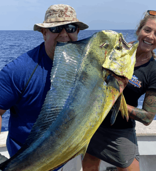 Giant mahi mahi hooked in NC!
