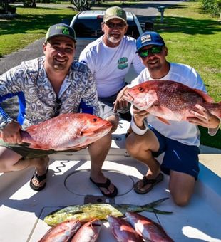 Discover Fishing Charter in Florida,  Red Snappers