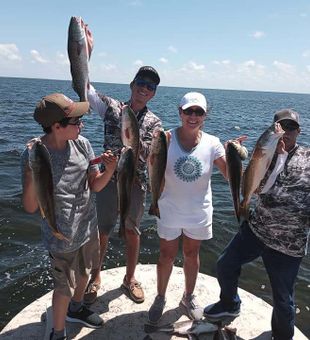 SPI's Best Guided Fishing Trip! Redfish Run