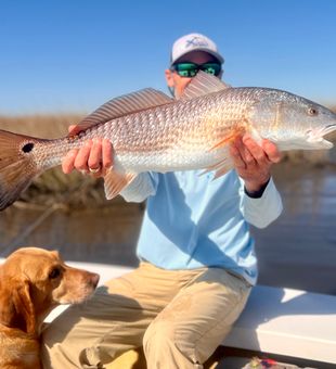 Tavernier redfish making memories on the water!