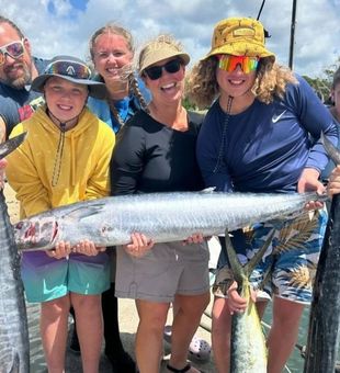 Wahoo catch of the day in beautiful Haleiwa!