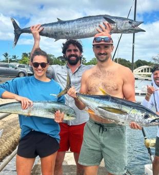 Haleiwa's Yellowfin Tuna thrills with Go Fishing!