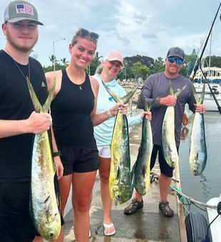 Mahi-Mahi marvel captured off Haleiwa coast!