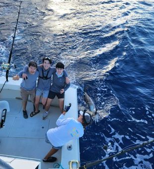Deep sea fishing adventure in Kailua-Kona Hawaii!