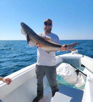 Oak Island flounder fishing trip
