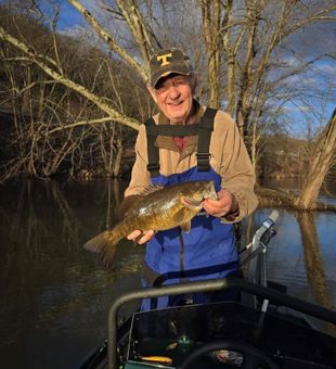 Caught this Smallmouth Bass in Susquehanna River