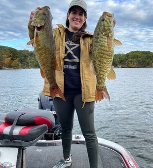 Smallmouth bass caught  in Danbury, CT