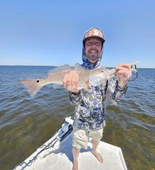 Hooked up in Bayport! Inshore fishing done right.