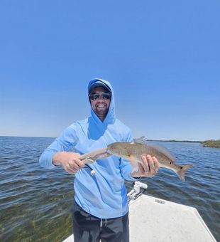 Early morning bite in Bayport—nothing beats a peaceful inshore trip.