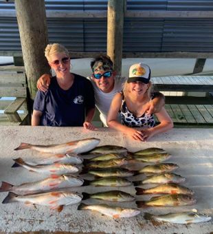 Redfish & Bass in Saint Bernard, Louisiana