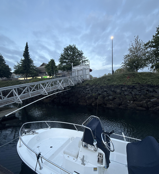 Partly cloudy skies set the stage for an epic fishing adventure in Campbell River!