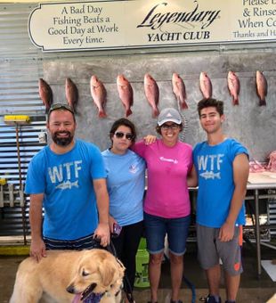 Awesome family fishing in Destin Florida