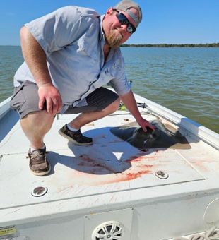 Impressive stingray catch!