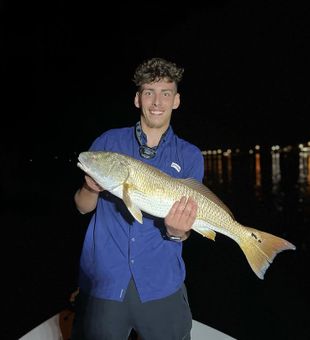 Chasing Redfish and making memories.