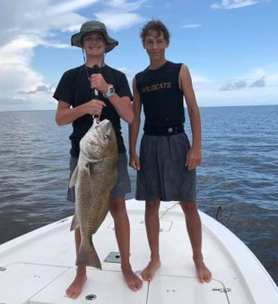 Big Drum catch on the bay