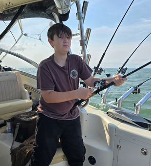 Clearing skies and multiple techniques make for the best fishing day!