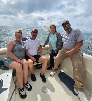 Partly cloudy skies set the stage for a diverse fishing adventure!