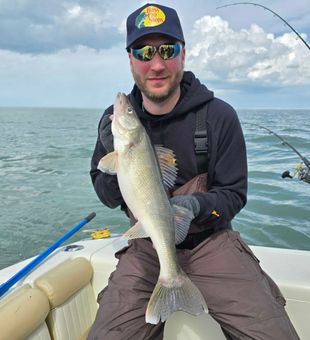 Nice Lakeside Marblehead walleye ready for the cooler!