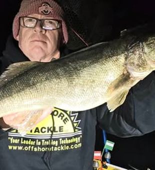 Reeling in trophy walleye on Lake Erie’s productive waters.