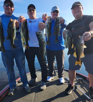 Successful bass fishing trip on Lake Toho!