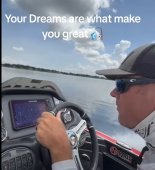 Chasing dreams on Winter Garden waters!