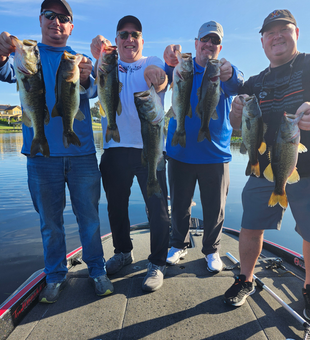 Suwannee bass success at Lake Toho!