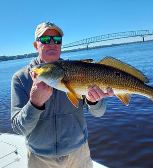 Redfish catch of the day! 🎣🔥