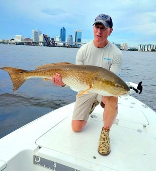 Jacksonville redfish putting up an incredible fight!